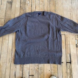 J.Crew crewneck sweater. Perfect over a collared shirt.
